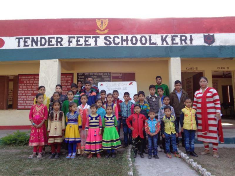 "Tender Feet" On the occasion of Children